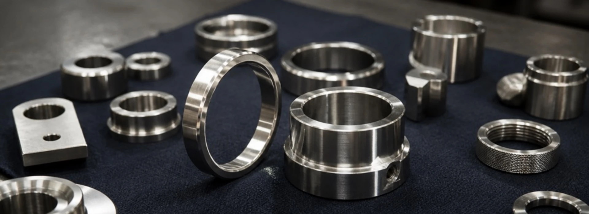 Finished metal components across multiple application types