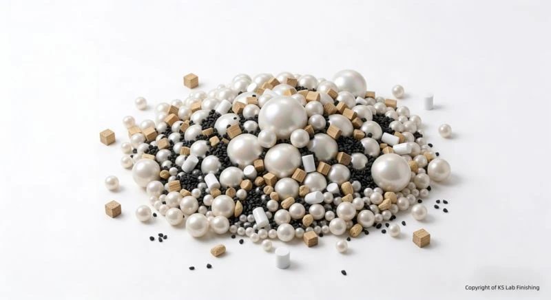 Porcelain Tumbling Media