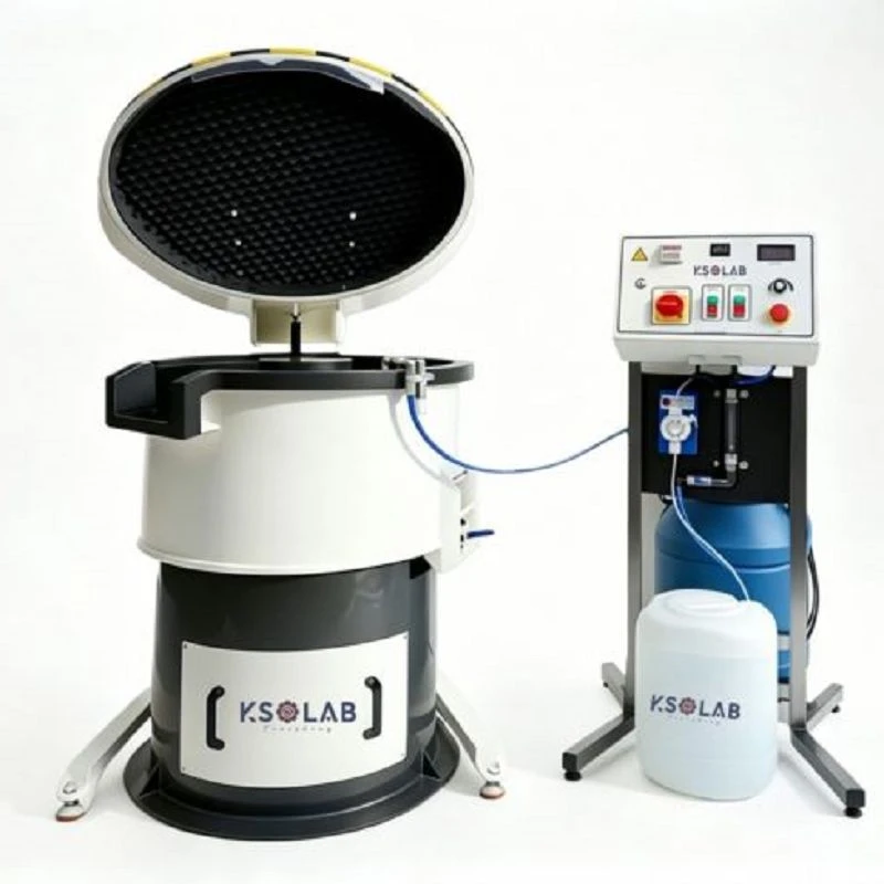 Vibratory Finisher with Separator